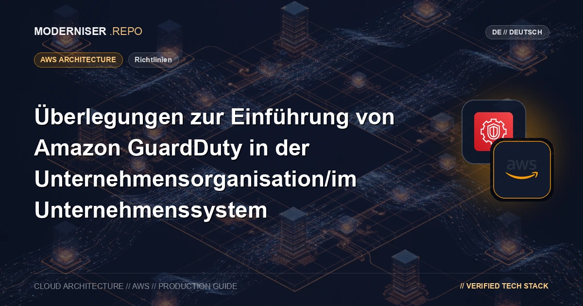Amazon GuardDuty ist ein Dienst, der Aktivitäten im AWS-Konto überwacht und bedroht.
In diesem Artikel haben wir die Zusammenfassung von Amazon GuardDuty und die Punkte beschrieben, die es zu beachten gilt, wenn die Einführung in eine Unternehmensorganisation/ein Unternehmenssystem in Betracht gezogen wird.