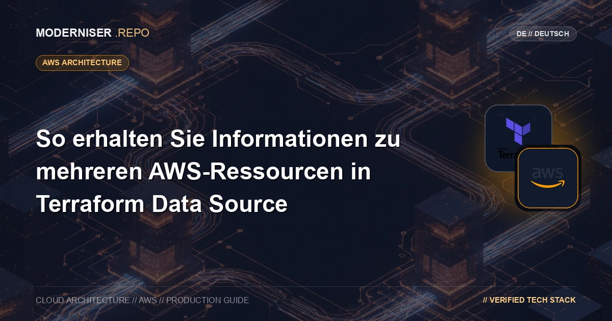 Ich hatte die Gelegenheit, Terraforms Data Source in Bauprojekten zu verwenden, aber da es viele AWS-Ressourcen gab, die nicht unterstützt wurden, habe ich die Anwendungsfälle und die Korrespondenztabelle zusammengefasst.
Wenn die Datenquelle nicht kompatibel ist, wird auch eine Problemumgehung mithilfe einer externen Datenquelle beschrieben.