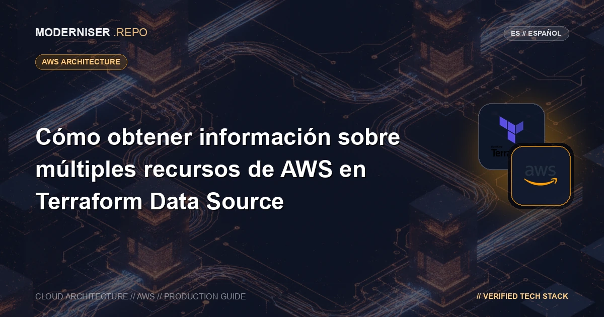 Tuve la oportunidad de utilizar Terraforms Data Source en proyectos de construcción, pero como había muchos recursos de AWS que no eran compatibles, resumí los casos de uso y la tabla de correspondencia.
Si la fuente de datos no es compatible, también se describe una solución alternativa que utiliza una fuente de datos externa.