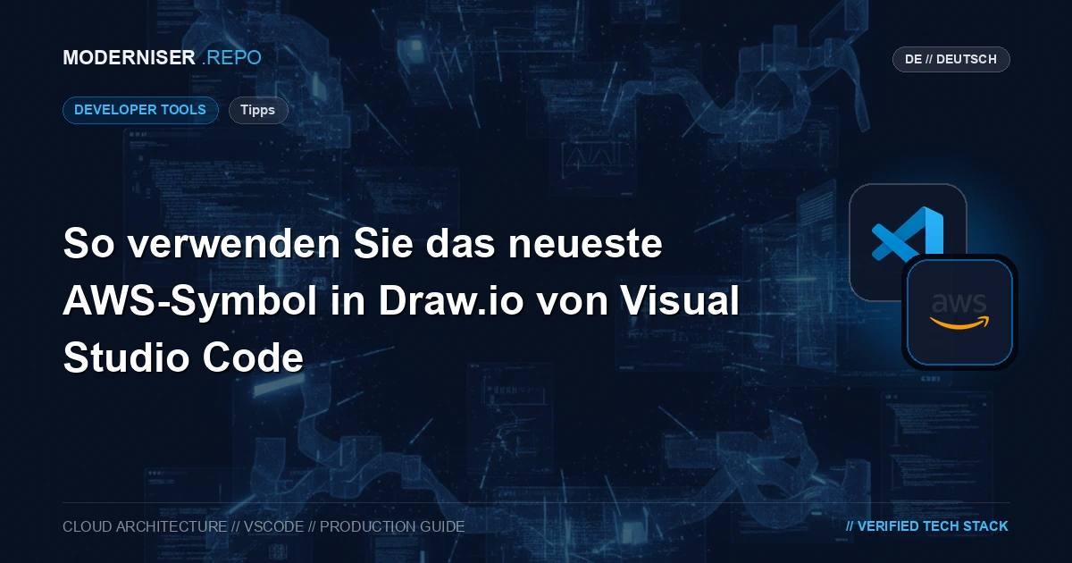 By using the 「Draw.io Integration」 plugin for Visual Studio Code, you can use Draw.io in your local environment.
Draw.io is a diagramming software developed with HTML5 and JavaScript.
It is useful for creating AWS architecture diagrams, UML flowcharts, network diagrams, and more.The AWS icons provided by default in Draw.io are often outdated, and the latest icons may not be available.
In this article, we introduce how to use the latest AWS icons in Draw.io within Visual Studio Code.