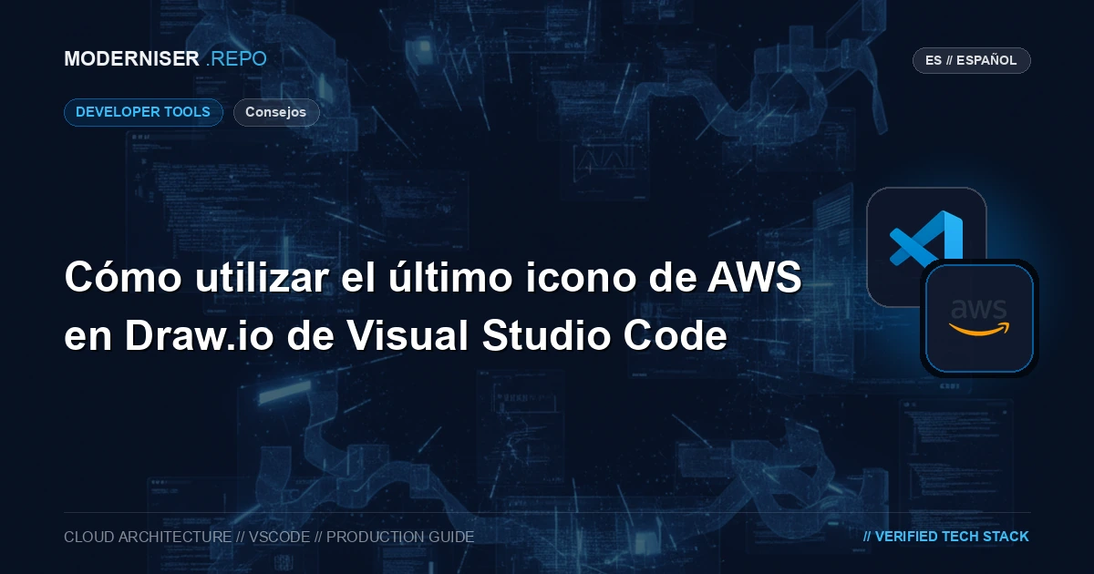 By using the 「Draw.io Integration」 plugin for Visual Studio Code, you can use Draw.io in your local environment.
Draw.io is a diagramming software developed with HTML5 and JavaScript.
It is useful for creating AWS architecture diagrams, UML flowcharts, network diagrams, and more.The AWS icons provided by default in Draw.io are often outdated, and the latest icons may not be available.
In this article, we introduce how to use the latest AWS icons in Draw.io within Visual Studio Code.